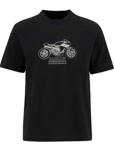 Black Topher Motorbike T-Shirt