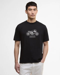 Black Topher Motorbike T-Shirt