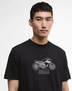 Load image into Gallery viewer, Black Topher Motorbike T-Shirt
