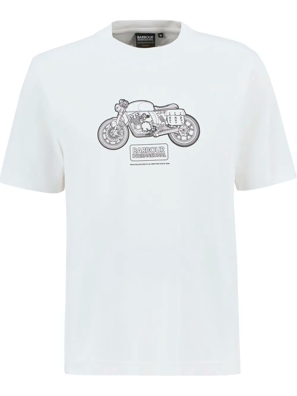 White Morris Motorbike T-Shirt