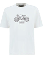 Load image into Gallery viewer, White Morris Motorbike T-Shirt
