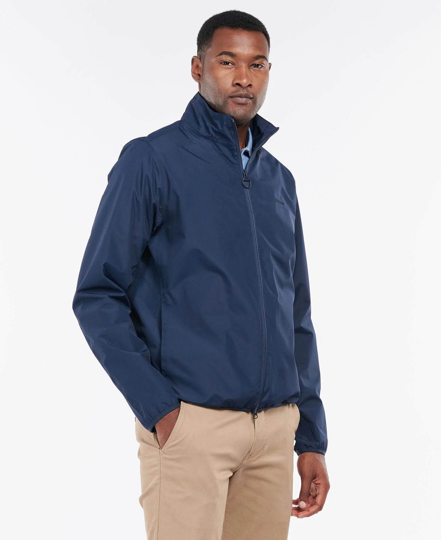 Barbour Navy Korbel Waterproof Jacket