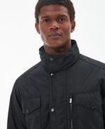 Load image into Gallery viewer, Barbour Sapper Wax Jacket Black
