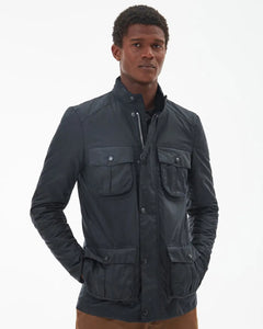 Navy Corbridge Wax Jacket