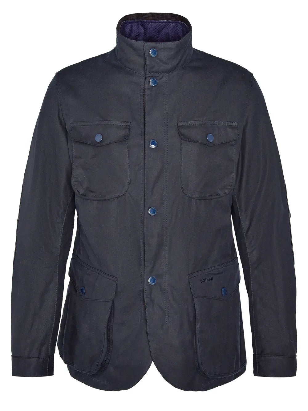 Navy Ogston Wax Jacket