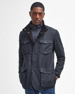 Load image into Gallery viewer, Navy Ogston Wax Jacket
