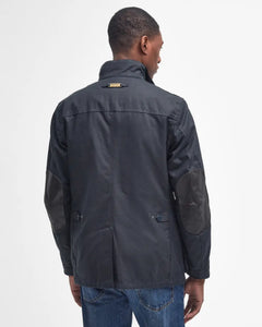 Navy Ogston Wax Jacket
