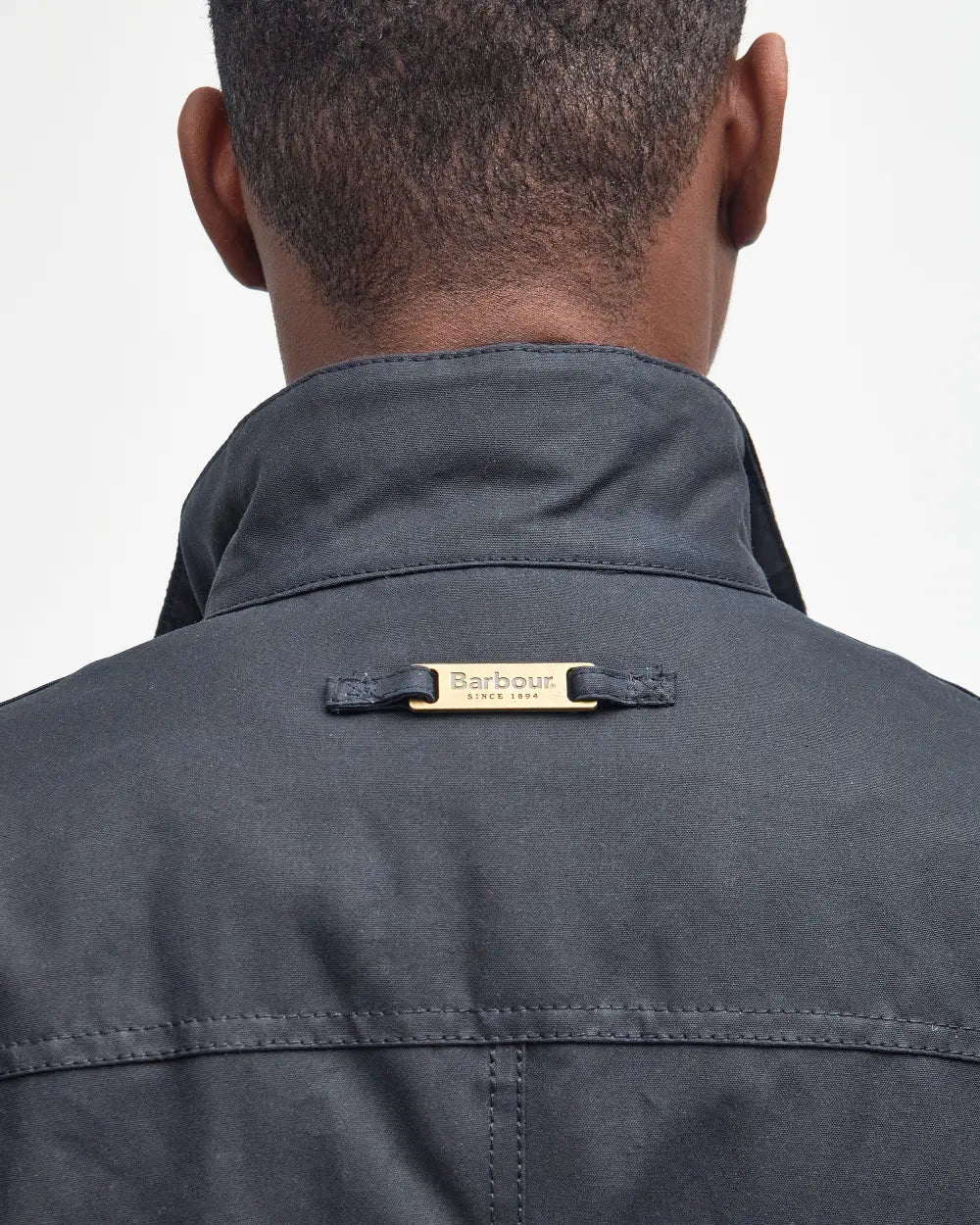 Navy Ogston Wax Jacket