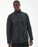 Load image into Gallery viewer, Barbour International Lockseam Wax Jacket Black
