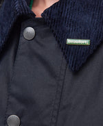Load image into Gallery viewer, Barbour 40th Anniversary Beaufort Wax Jacket Navy
