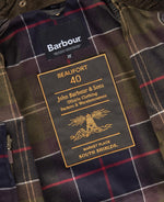 Load image into Gallery viewer, Barbour 40th Anniversary Beaufort Wax Jacket Sage
