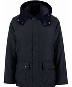 Load image into Gallery viewer, Navy Modern Beaufort Waxed Jacket
