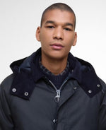 Load image into Gallery viewer, Navy Modern Beaufort Waxed Jacket
