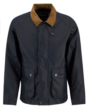 Navy Bedale Waxed Jacket