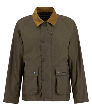 Olive Bedale Waxed Jacket