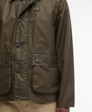 Olive Bedale Waxed Jacket