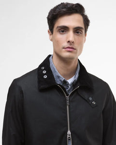 Black Marker Waxed Jacket