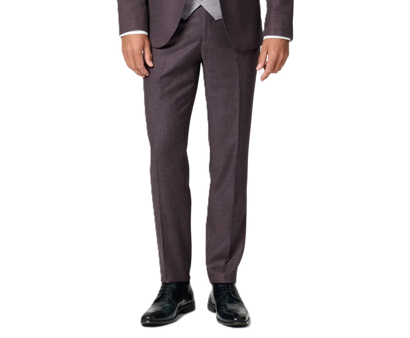 Plum Trousers Regular Length