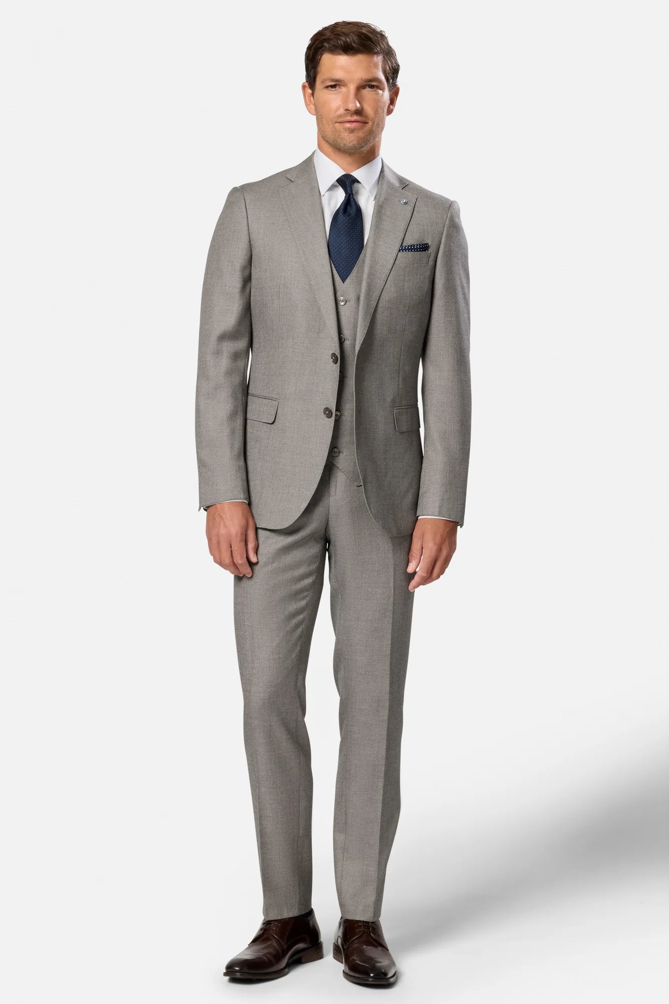 Taupe Marco Trousers Regular Length