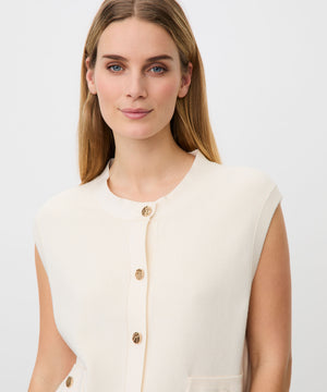 Cream Lossan Cardigan