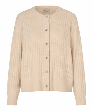 White Leryntha Cardigan