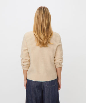 White Leryntha Cardigan