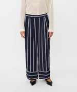 Load image into Gallery viewer, Navy Pattys Trousers
