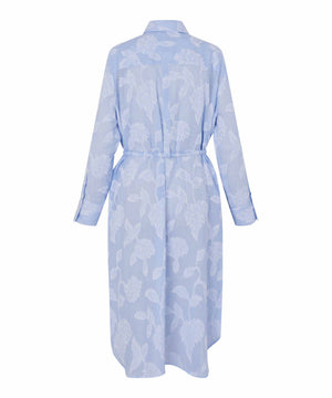 Blue Nivalina Shirt Dress