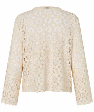 Cream Littalis Cardigan