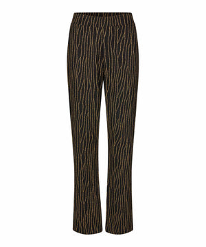 Black Petina Jersey Trousers