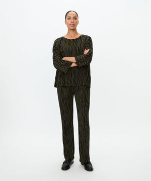 Black Petina Jersey Trousers