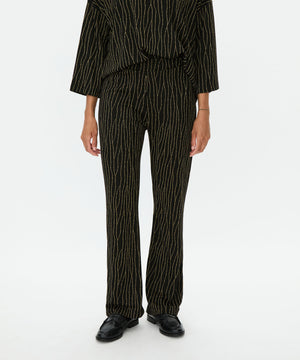 Black Petina Jersey Trousers
