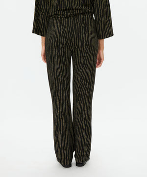 Black Petina Jersey Trousers