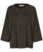 Load image into Gallery viewer, Black Bralyn Jersey Top

