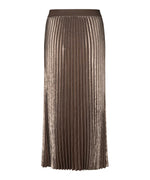 Load image into Gallery viewer, Gold Pleated Sanai Skirt
