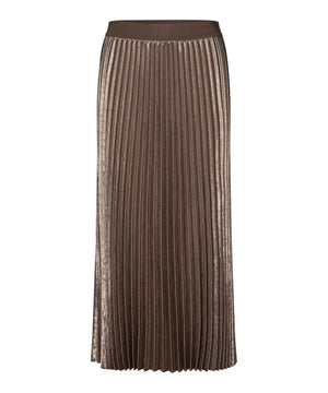 Gold Pleated Sanai Skirt