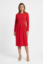 Load image into Gallery viewer, Red Jersey Namo Dress
