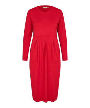 Red Jersey Namo Dress