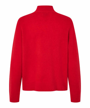 Red Wool Faulin Jumper