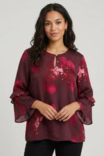 Load image into Gallery viewer, Fig Floral Bimelda Top
