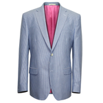 Load image into Gallery viewer, Blue Cotton Blazer
