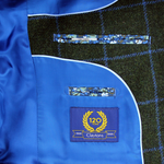 Load image into Gallery viewer, Green Overcheck Jacket Short Length
