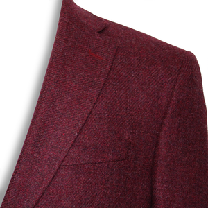 Berry Wool Jacket Regular Length