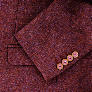 Berry Wool Jacket Regular Length