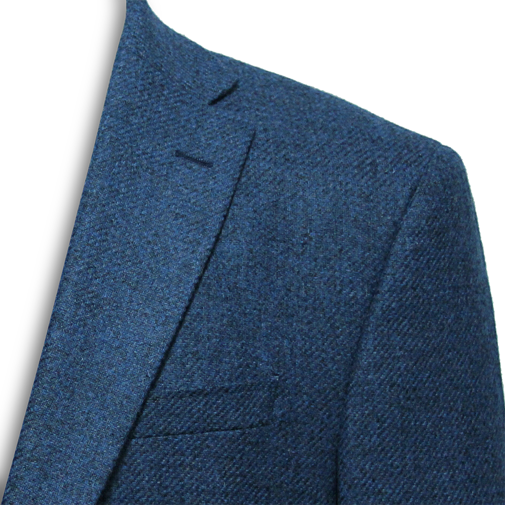 Blue  Wool Jacket Regular Length