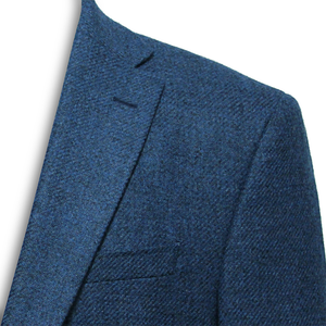 Blue  Wool Jacket Regular Length
