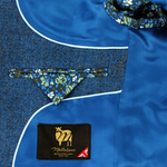 Load image into Gallery viewer, Blue  Wool Jacket Regular Length
