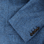 Load image into Gallery viewer, Blue  Wool Jacket Regular Length
