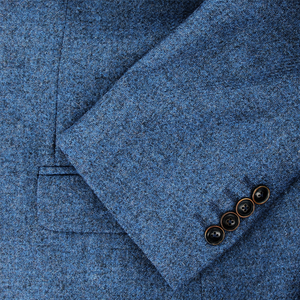 Blue  Wool Jacket Regular Length