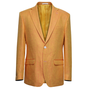 Orange Linen Jacket
